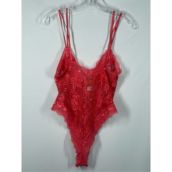 Vintage 1990's Victoria's Secret gold label lace negligee Size Small - Picture 6 of 8